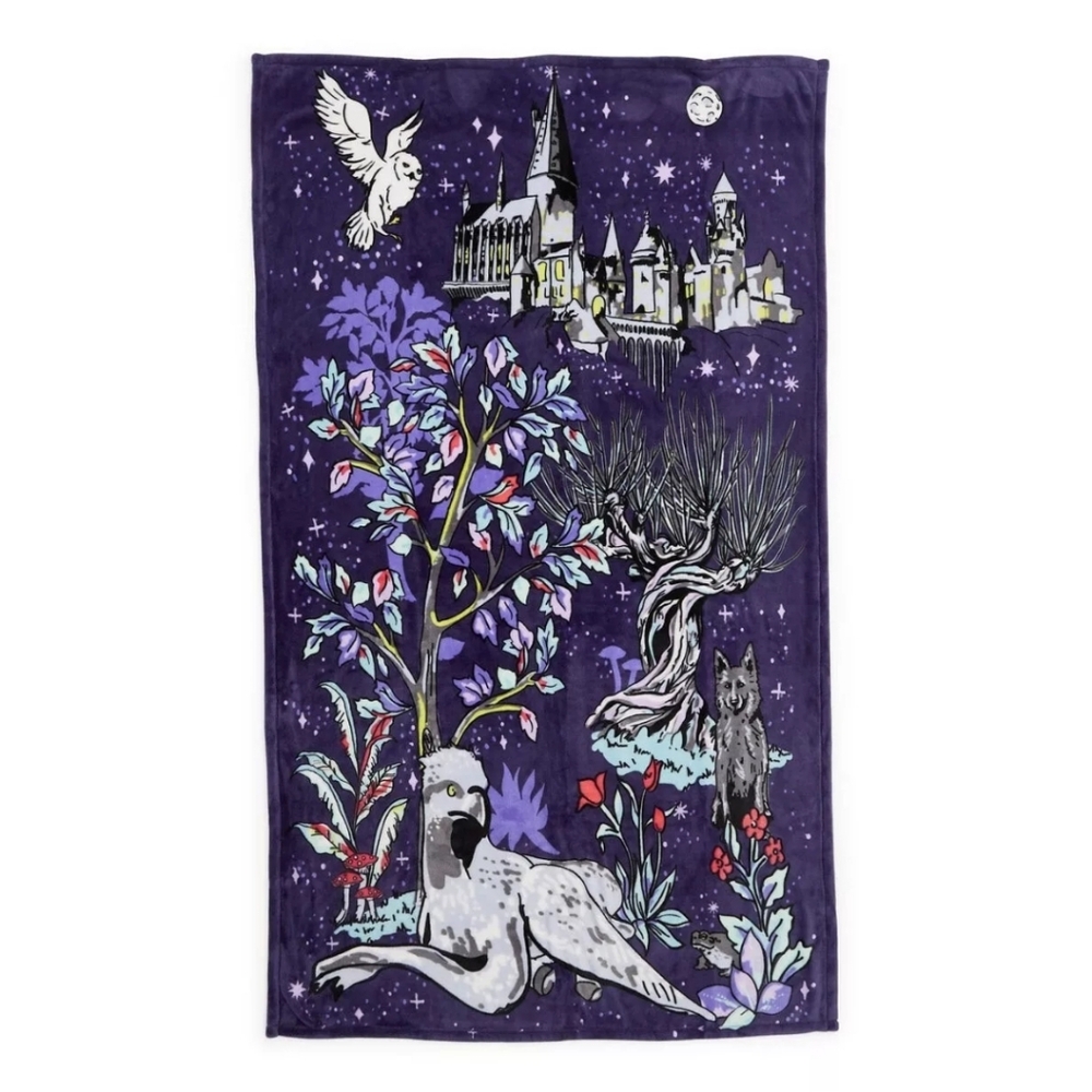 Vera Bradley Harry Potter Forbidden Forrest Throw Blanket